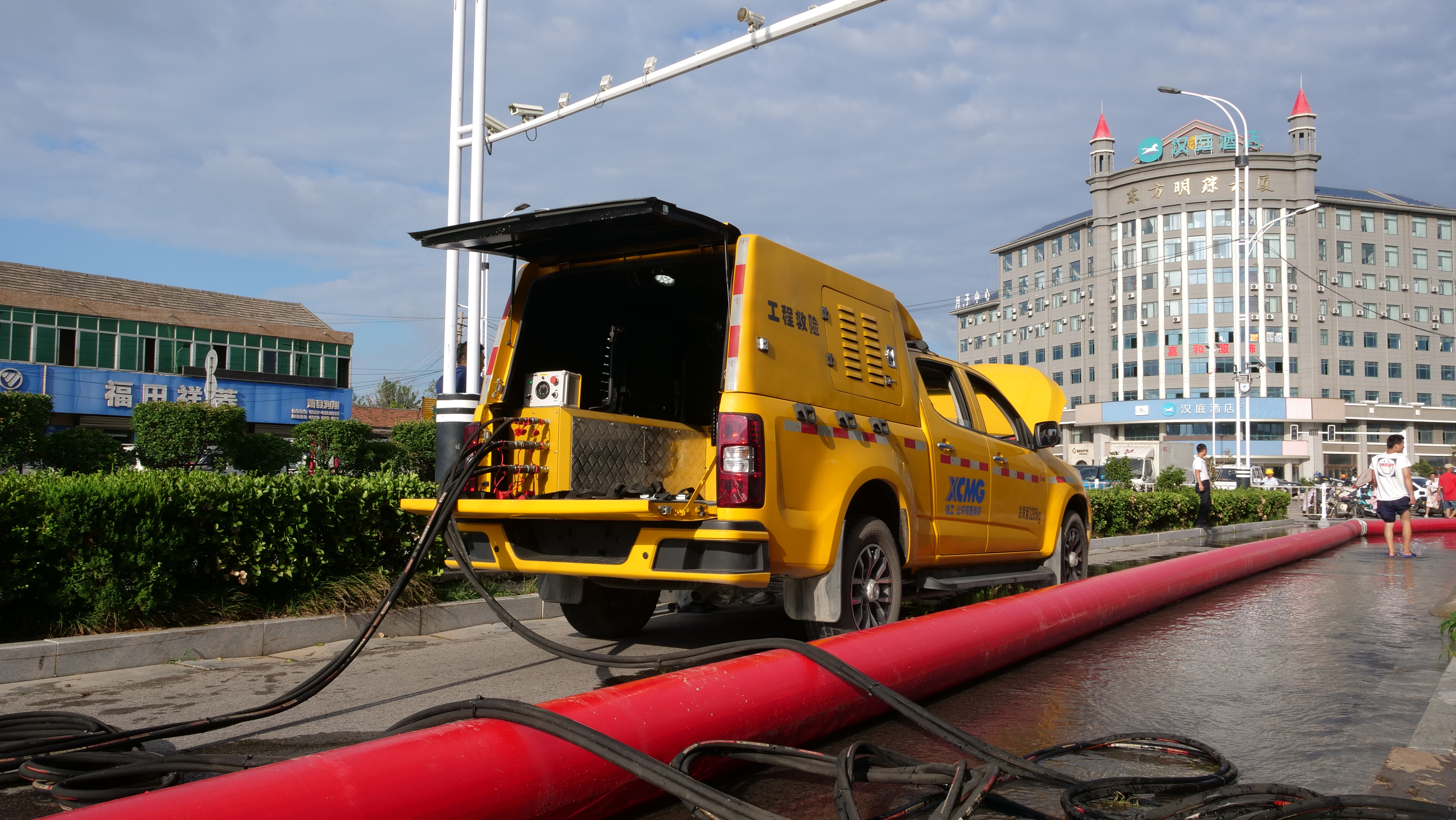 “皖”手偕行！w88win优德排涝救援队紧迫出征！