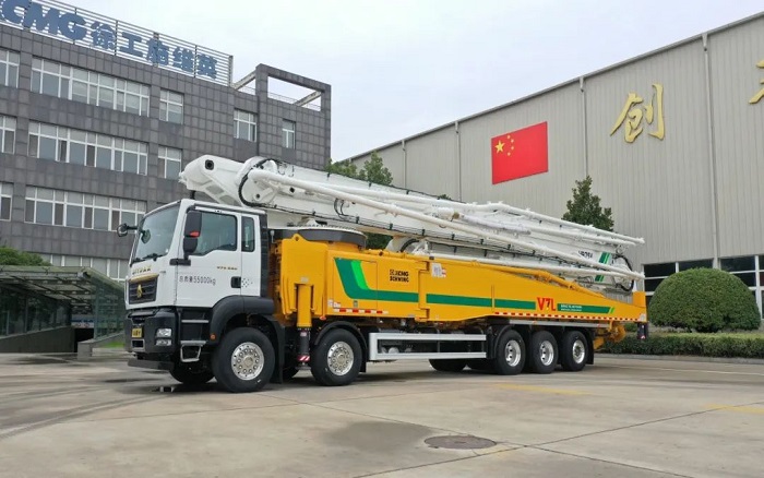 bauma CHINA丨精彩一连 全球五桥最大全规则w88win优德75米泵车首台下线