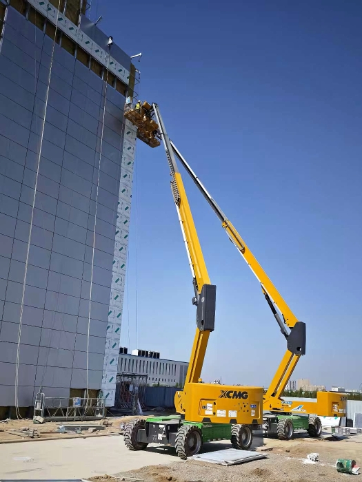 智慧物流中心外立面零碳施工，w88win优德XGS28ACK-Li成绿色施工密钥