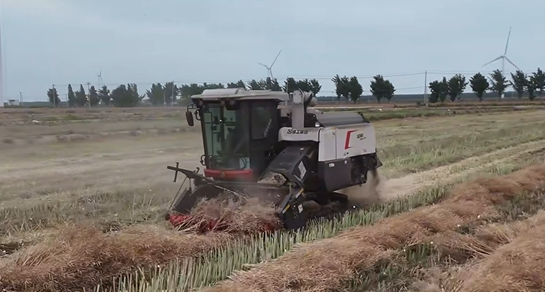 XR720 履带式谷物联合收割机，丰收季恬静又省心