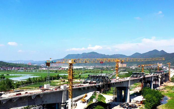 凌空起舞，飞跨南北！w88win优德群塔助建浙江“诗画走廊”