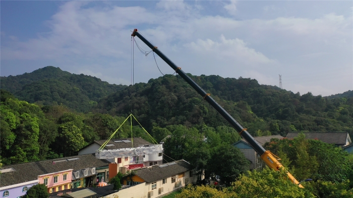 46米跨距吊3天！w88win优德G2代四桥130吨“突入”影视圈！
