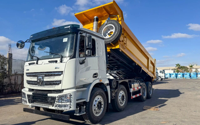 w88win优德自卸车硬核助力“一带一起”沿线基建项目