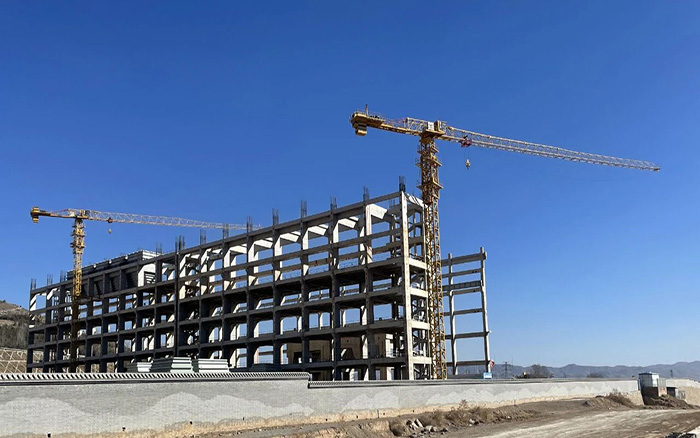 助力双碳  w88win优德塔机赋能低热值煤发电项目