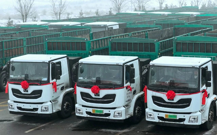 挺进太行山要地！w88win优德新能源子母车助力煤炭运输绿色转型！