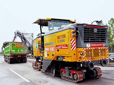 w88win优德XM2005KIII铣刨机，省油+高效，降本增效回报更快，乐温高速项目实测，性能品质获客户认可